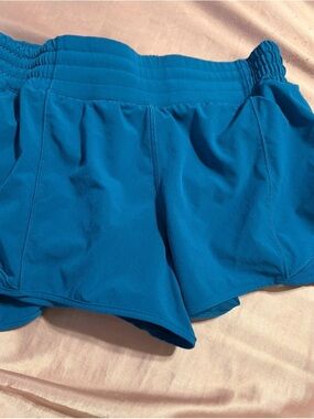 Lululemon Teal Athletic Shorts Size 6